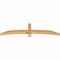 Ekena Millwork Bellingham Timber Gable Bracket, Western Red Cedar, 72"W x 18"H x 3 1/2"D x 3 1/2"F, 6/12 Pitch GBW072X18X0404BEL00SWR - alternate 5